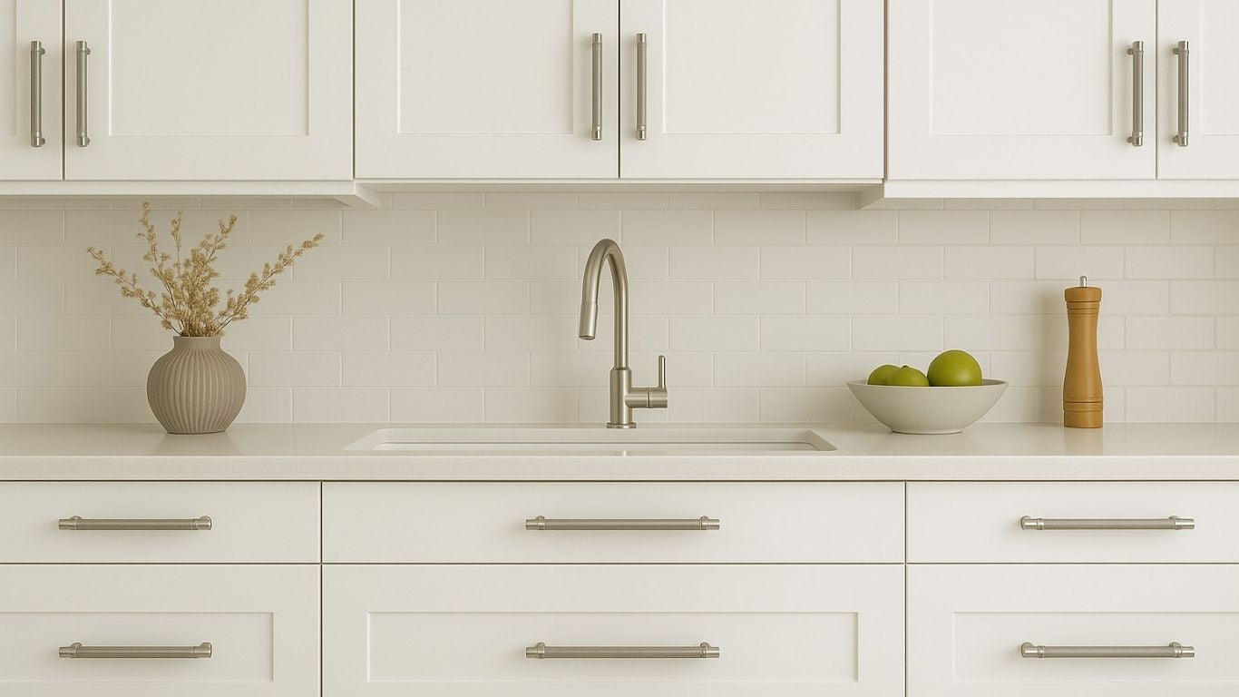 Maniglia 3100 | Zigrinata | Nichel