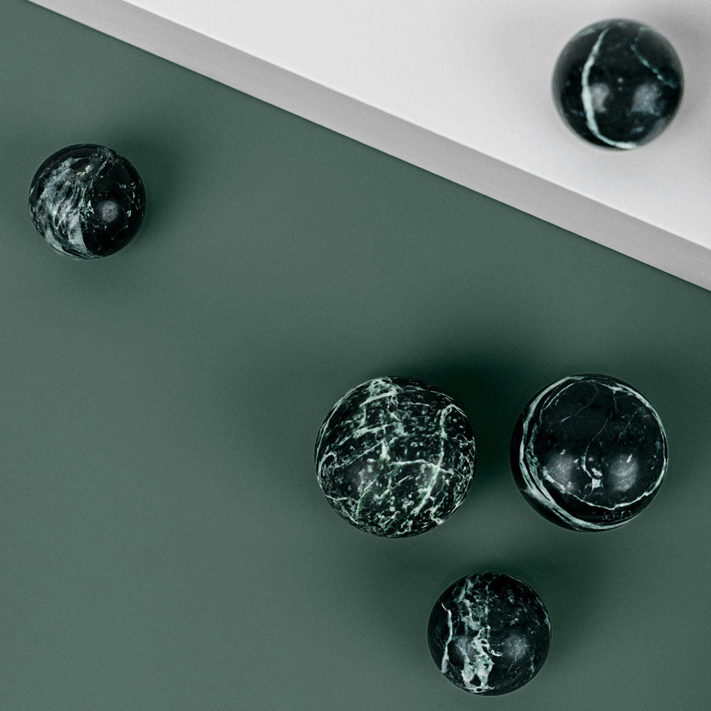 Knop DR101 | Marmor | Green Flower 