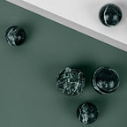 Knop DR101 | Marmor | Green Flower 