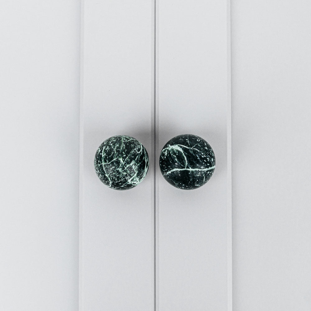 Knop DR101 | Marmor | Green Flower 