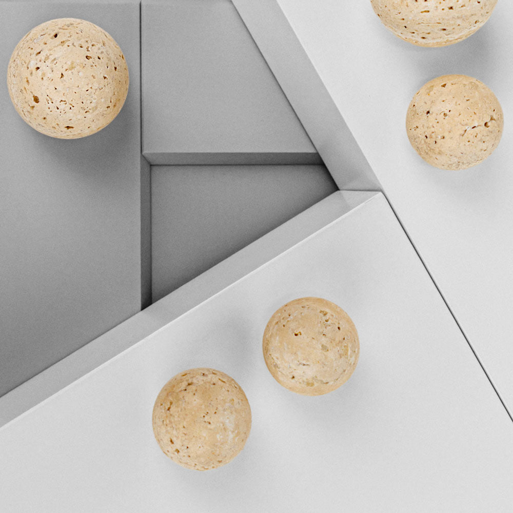 Knop DR101 | Marmor | Travertine