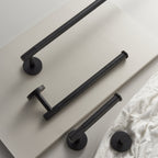 Handdoekhouder BA01-HD280 | Zwart