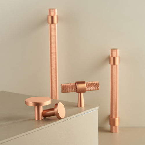 Handle CH016 | Knurled | Copper