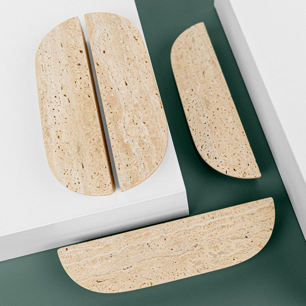 Griff DR103 | Marmor | Travertine (SET)