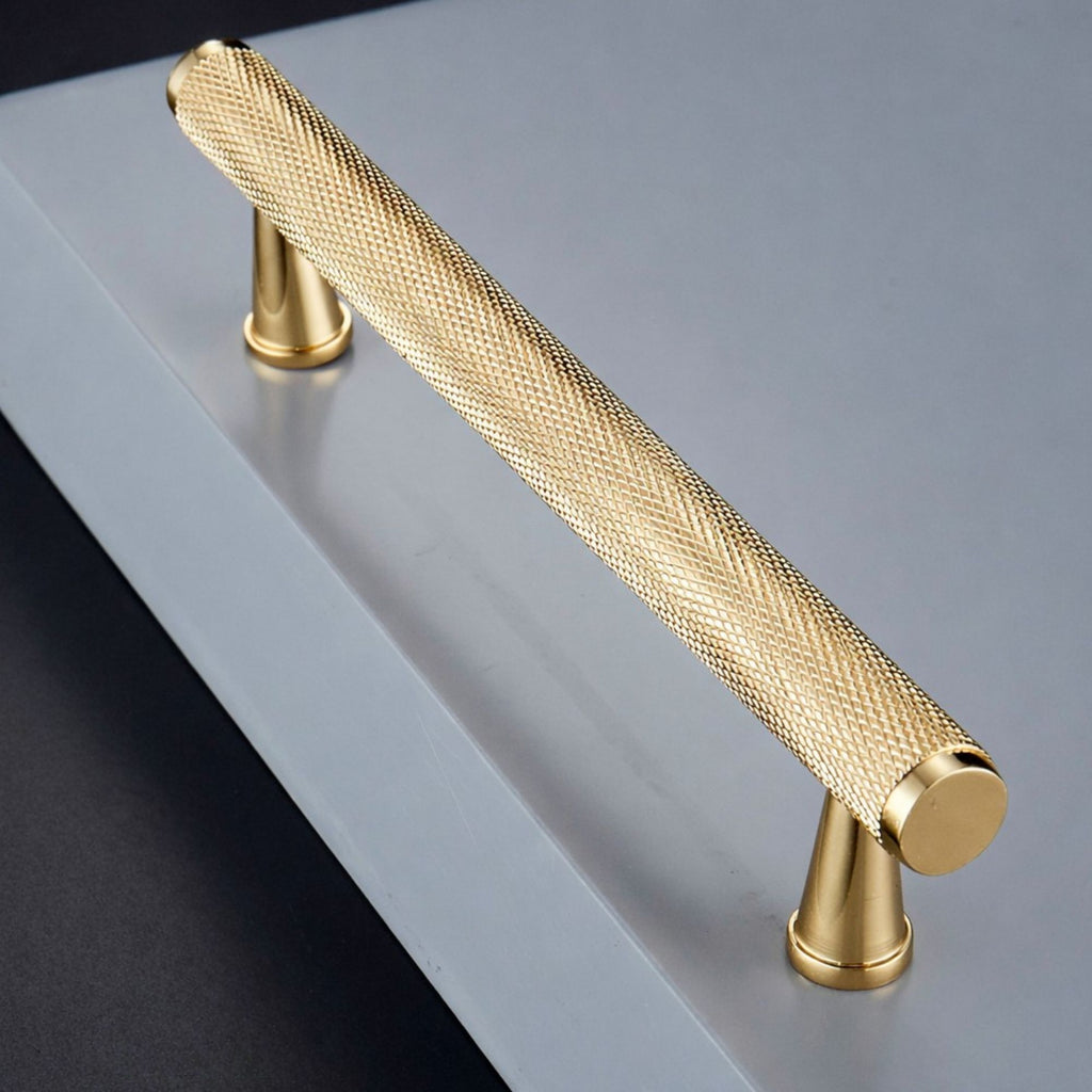 Maniglia 3065 | Zigrinata | Oro