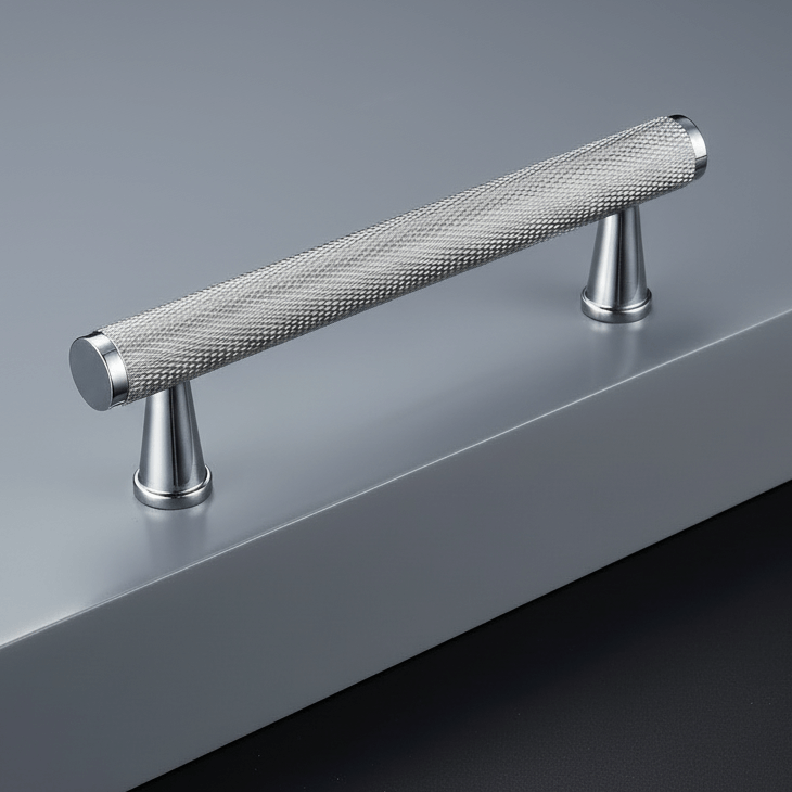 Maniglia 3065 | Zigrinata | Cromo