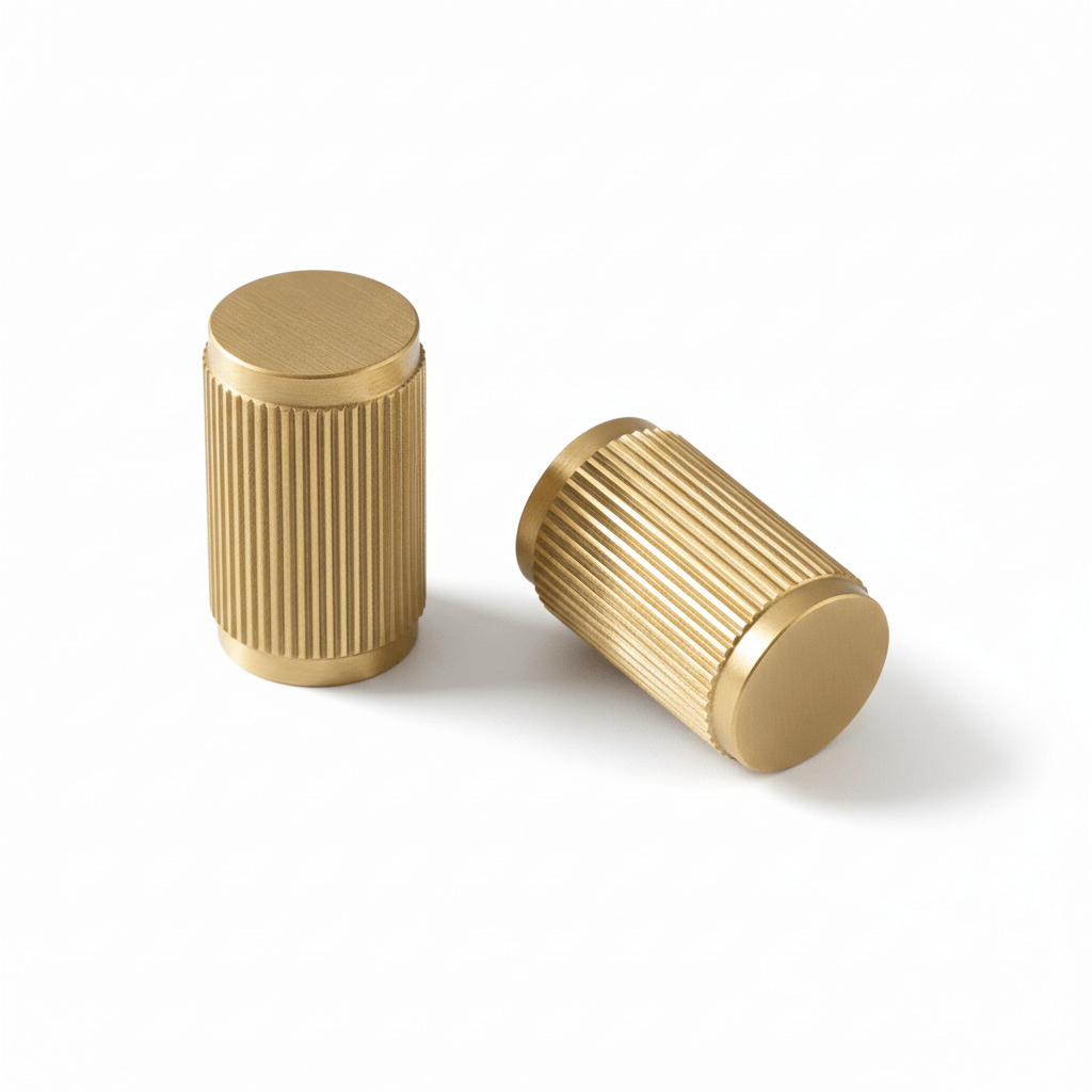 Knop 3100 | Rillet | Messing