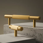 Maniglia 3100 | Zigrinata | Ottone