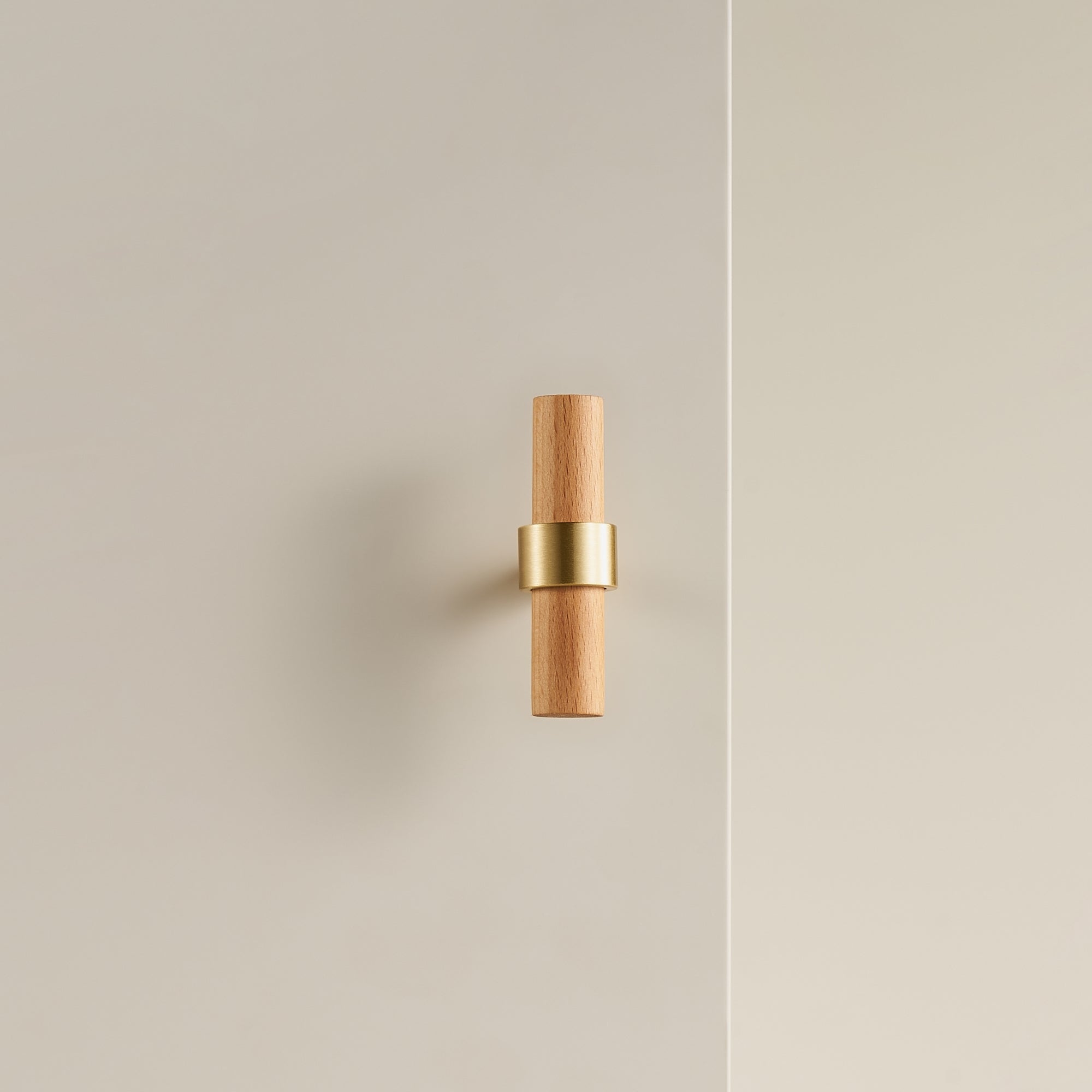 Beech Wood + Brass