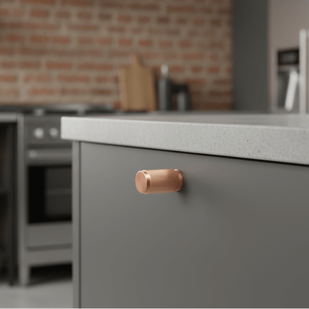 Bouton 1040 | Moleté | Cuivre
