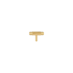 T-bar 3146 | Gerillt | Messing
