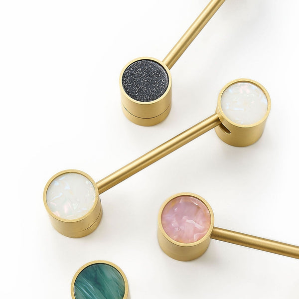 Möbelhasp 3091 | Mässing + White