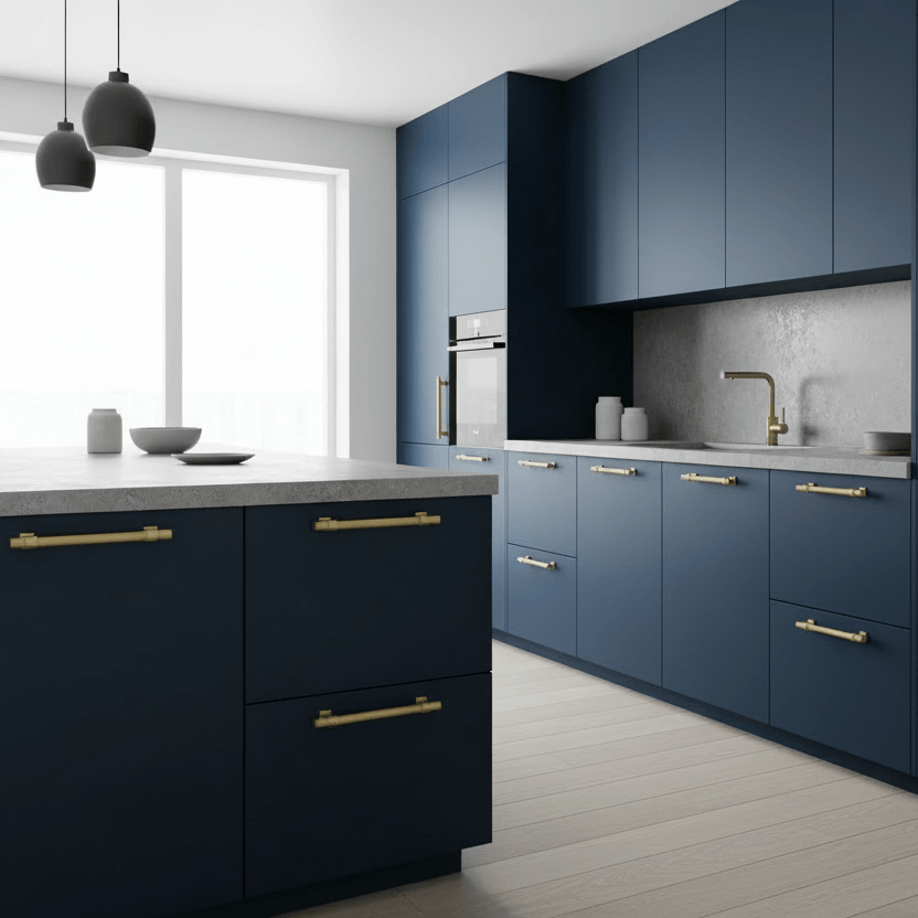 Maniglia 3138 | Zigrinata | Ottone
