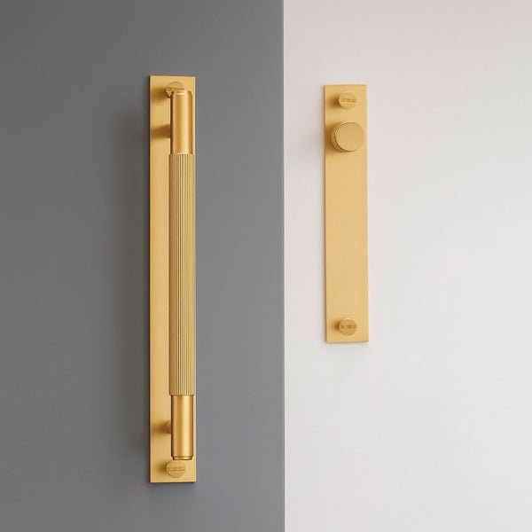 Handtag 5007 | Räfflat | Mässing