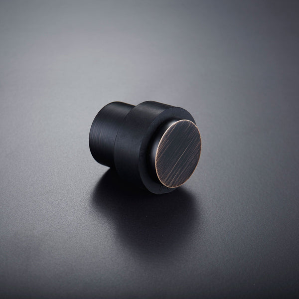 Dörrstopp K21 | Mässing | Matt svart/Rödguld - Dooroom